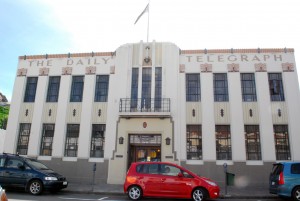 The home of the Daily Telegraph is an example of one of Napier's Art Deco buildings.