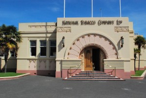 The National Tobacco Company building is one of the most photographed in the city.