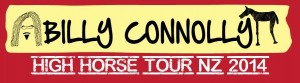 Logo from Billy Connolly's latest tour.