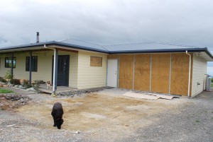 The carport structure and concrete removed.